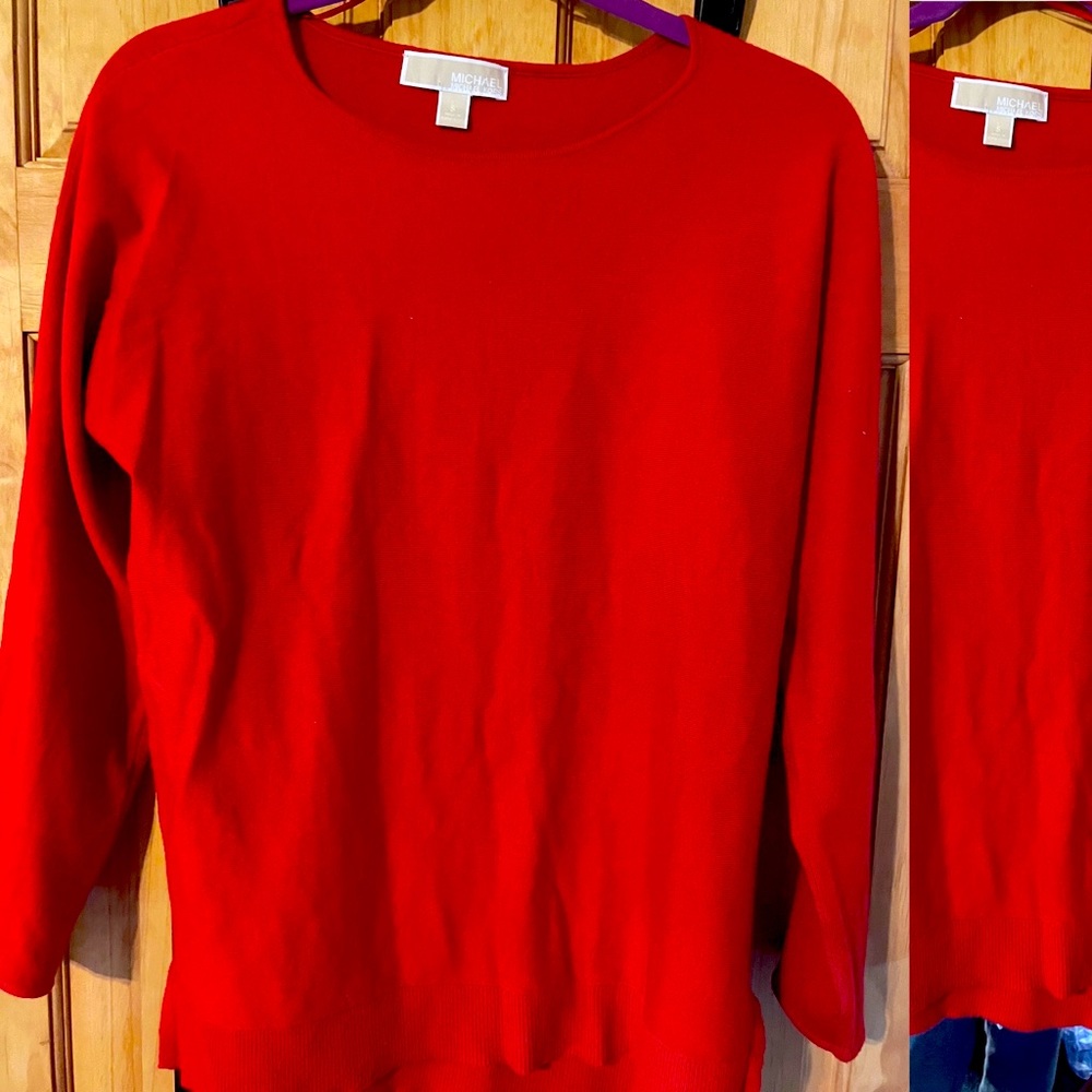 MK Red Sweater